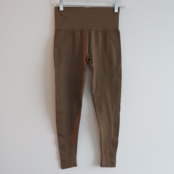 SET ACTIVE Sculptflex Yoga Activewear Leggings in Sand - Size M - Picture 2 of 11